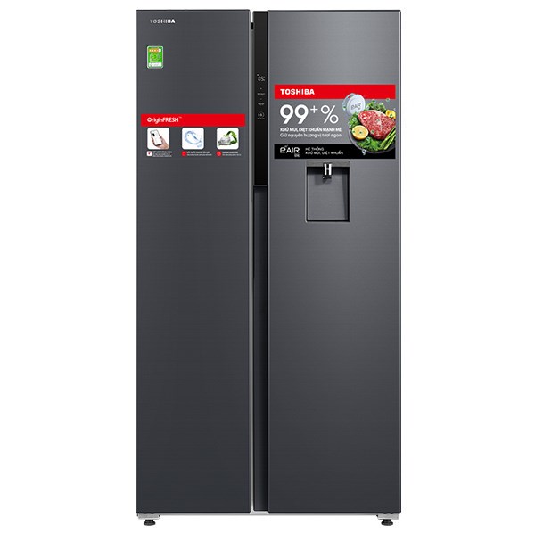 Tủ lạnh Toshiba Inverter 596 lít GR-RS775WI-PMV(06)-MG